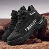 Fashion 2025 Luxury Men Shoes Male Waterproof Boots High Top Sneakers Combat Ankle Boots for Men Outdoor Light Casual Leather Shoes