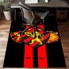 Sport Club Football Crest Printed Office Carpet Chair Cushion  Entryway Rug, Rugs for Living Room, Bedroom Christmas gifts