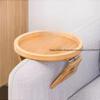 Sofa Ftorage Bamboo Armrest Clip-On Tray Practical TV Remote Control  Snack Coffee Snacks Storage Holders Racks