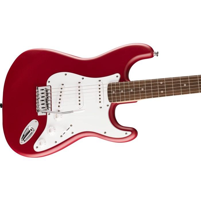 Squier by Fender Debut Collection Stratocaster, Laurel Fingerboard, Dakota Red (with Soft Case)