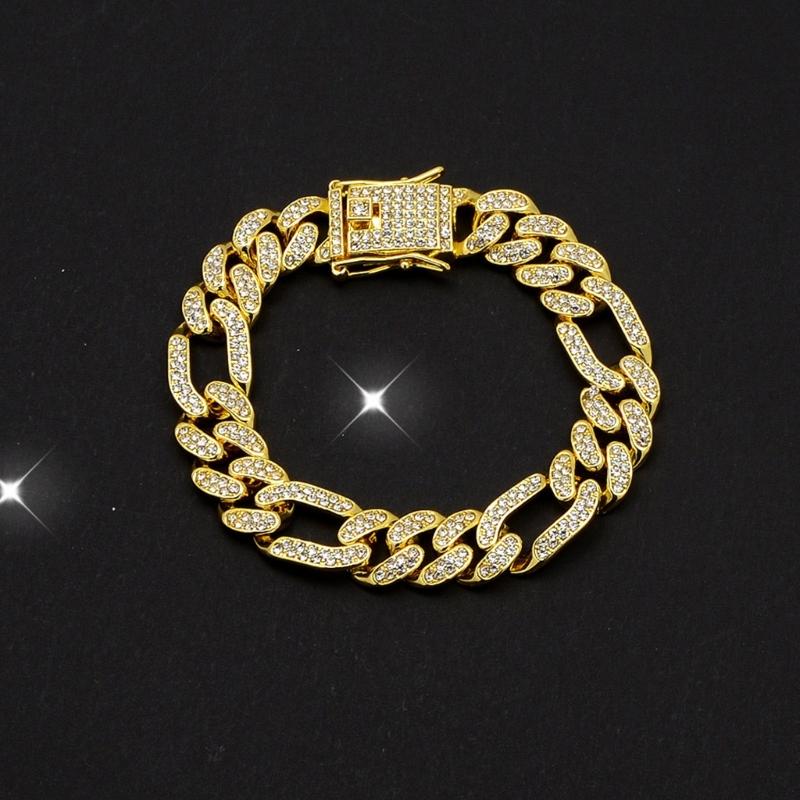 Elegant Necklace Sparkling Full Rhinestones Bracelet Alloy Texture Suitable for Evening Parties and Everyday Charm