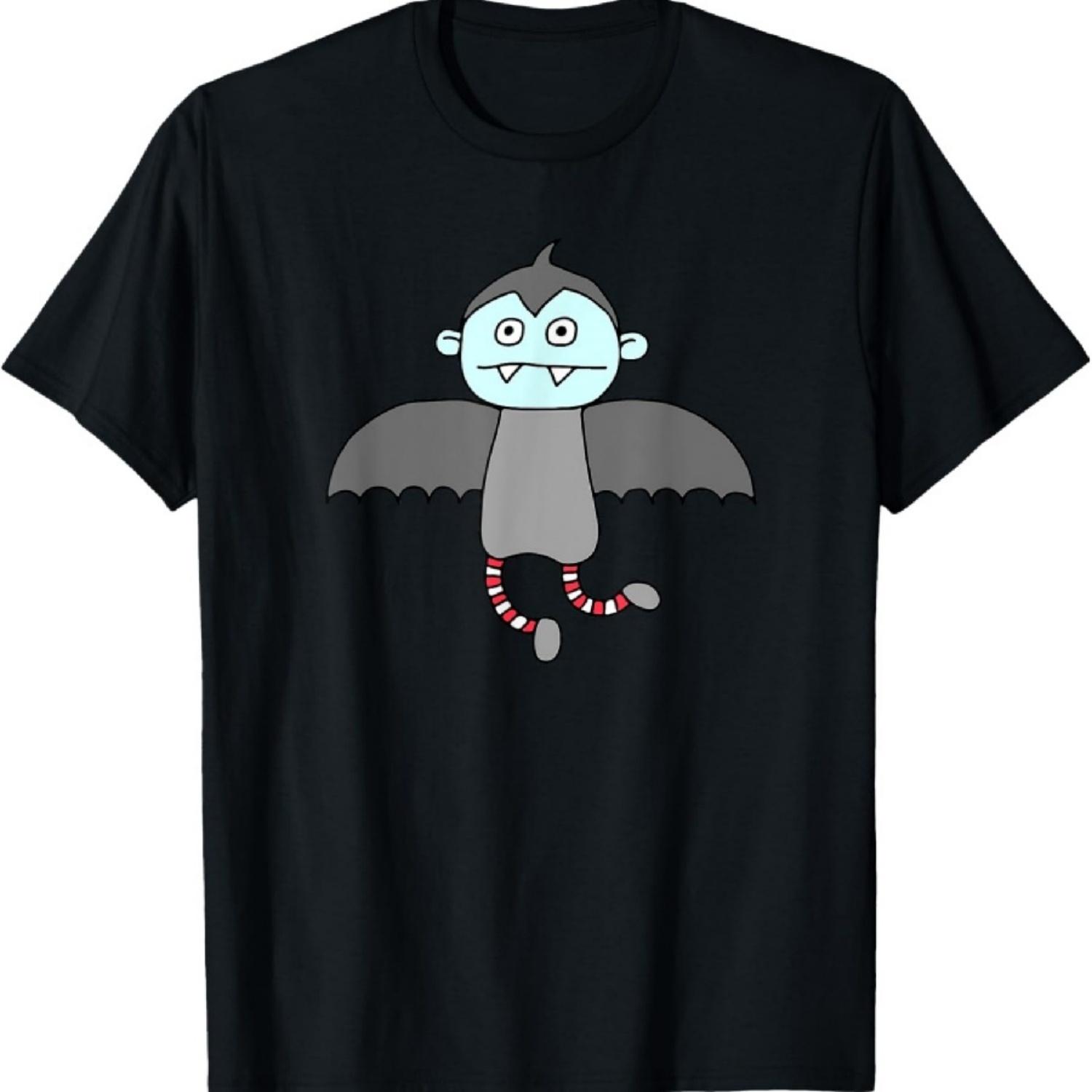 

Милая футболка с Дракулой XXXXXL чёрный