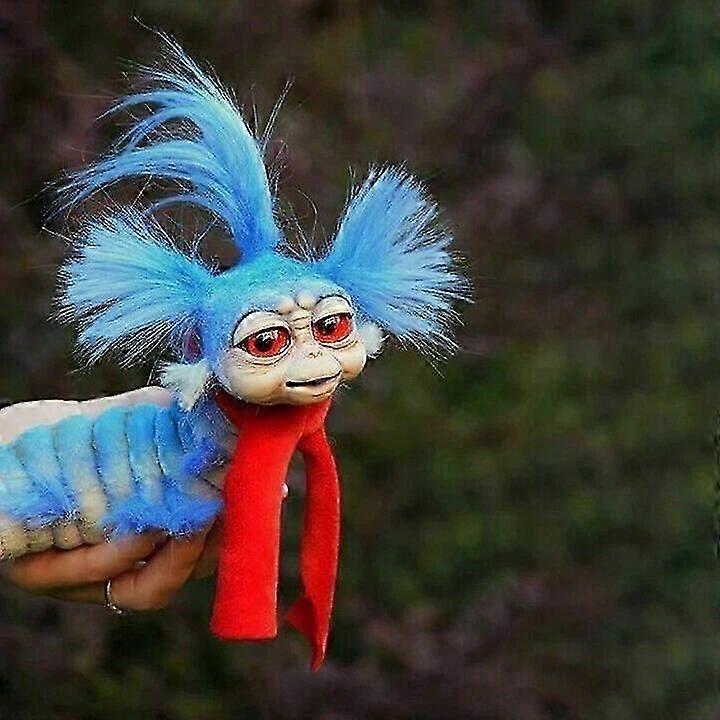 Cutely 19CM Worms from the Labyrinth plush toy home ornament B