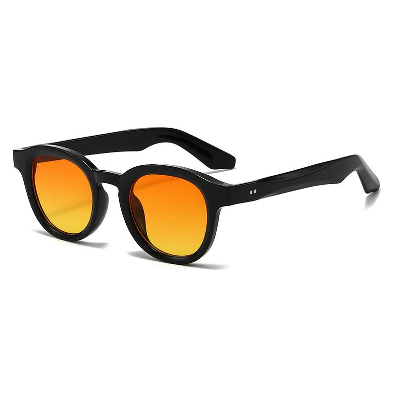 Modern New Fashion Round Shades Uv400 Classic Retro Sunglasses Men Women Wholesale High Quality Lentes