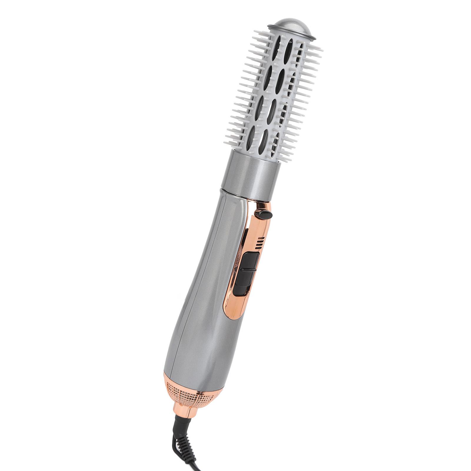 

800 Вт 2 в 1 фен-щетка с отрицательными ионами и сменной расческой для укладки, ЕС EU Plug