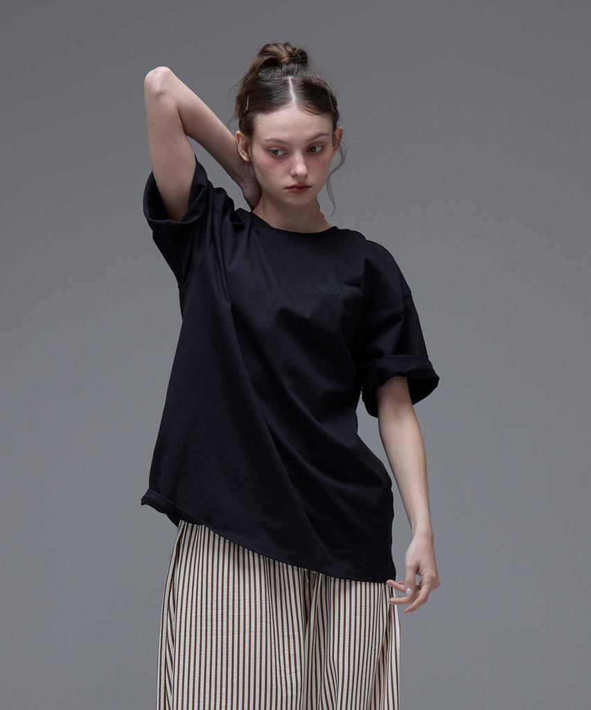 Urban Age [2Pack] Design Studio Logo Oversized Short Sleeve_4Color (Type A)