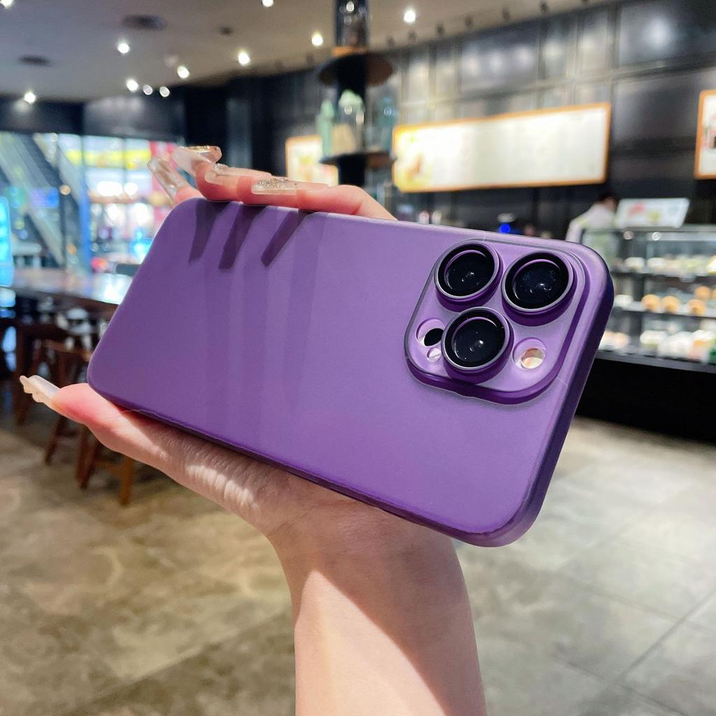 Ultra-thin Ice Fog Magnetic Suction Full-inclusive PC Case Suitable for IPhone 16 Mobile Phone Case 15 Apple 11PROMAX Protective Case 14