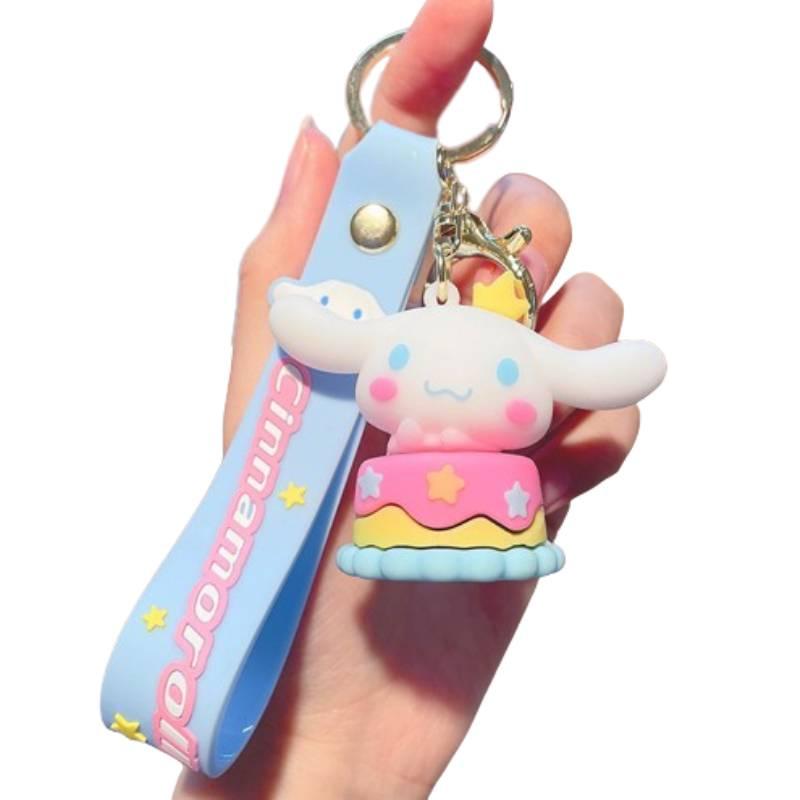 Cute Pvc Cartoon Keychain Party Gift Wholesale Jg-974