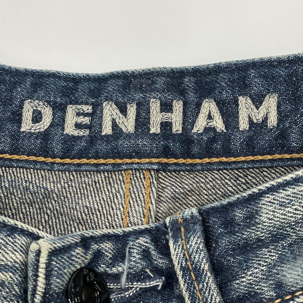DENHAM Made In Japan 2013 ELLE JAL Indigo Drop Skinny Denim Bottoms W23L32 blueUsed