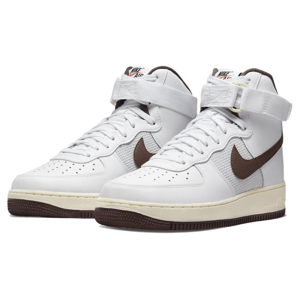 New Nike Air Force 1 High '07 Vintage White Light Chocolate DM0209-101