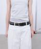 LCDC™ Frayed Line Detail Pants (White)