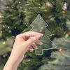 Decorative Snowflake-Patterned Perforated Blank Transparent Acrylic Sheet for Holidays