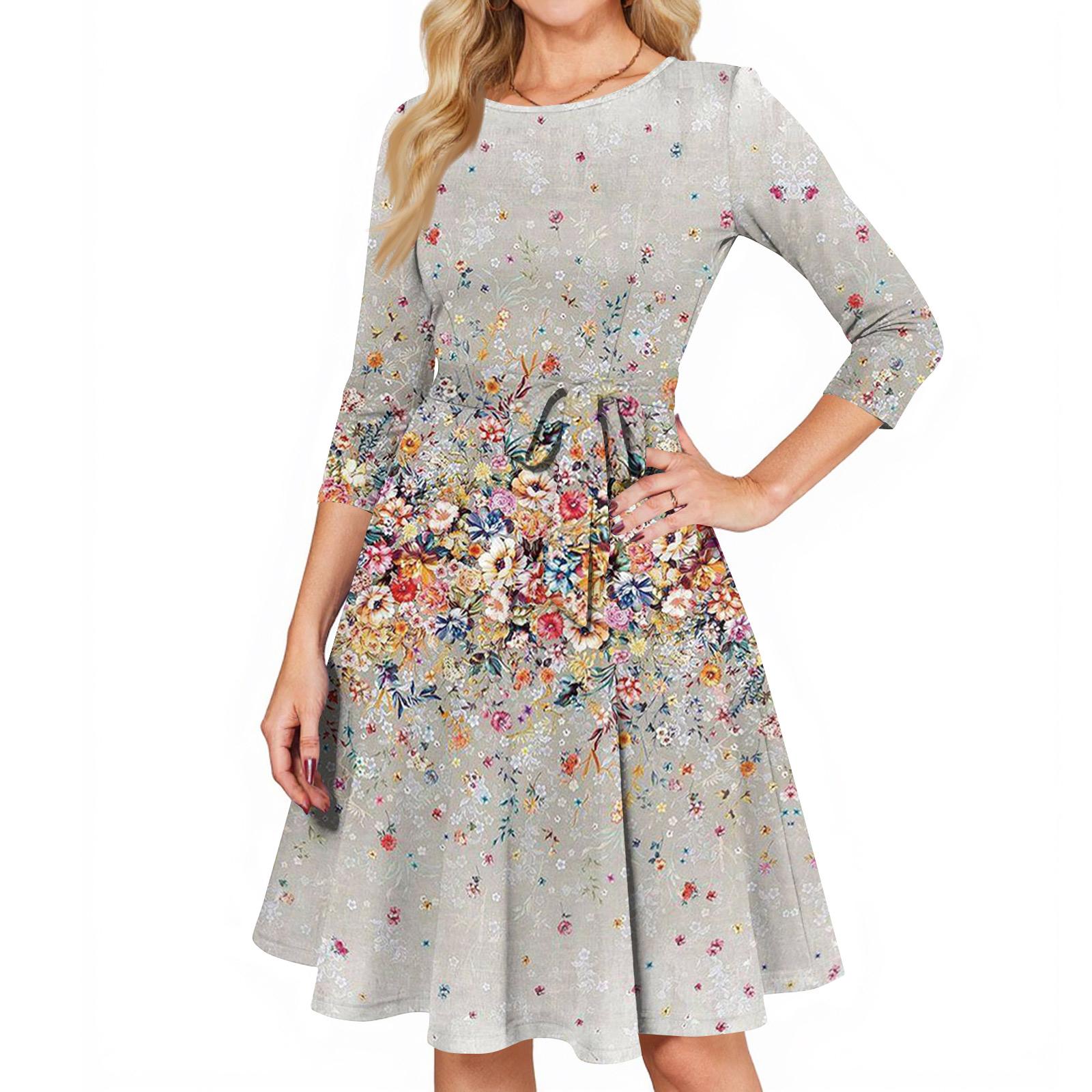 

Женские коктейльные платья с рукавом 3/4, винтажное платье для гостьи на свадьбу XXL