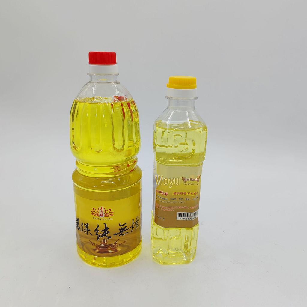 Vegetable Ghee Lamp Oil - Smokeless & Odorless, Ideal for Buddhist Offerings & Everlasting Lamps, Antifreeze Formula for Household Use