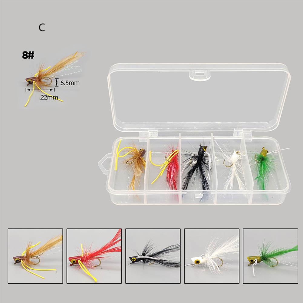 1 Set Fishing Lure 5 Pcs Accessories Bionic Lifelike