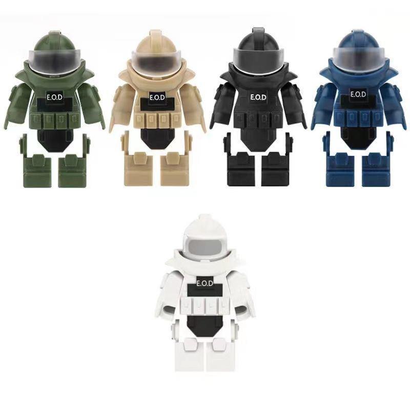 

EOD Explosion-Proof Clothing Building Block MOC Toys Military SWAT Police 3PCS