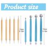 Pottery Clay Tool Kit - 5-Piece Set for Sculpting, Trimming, and Modeling