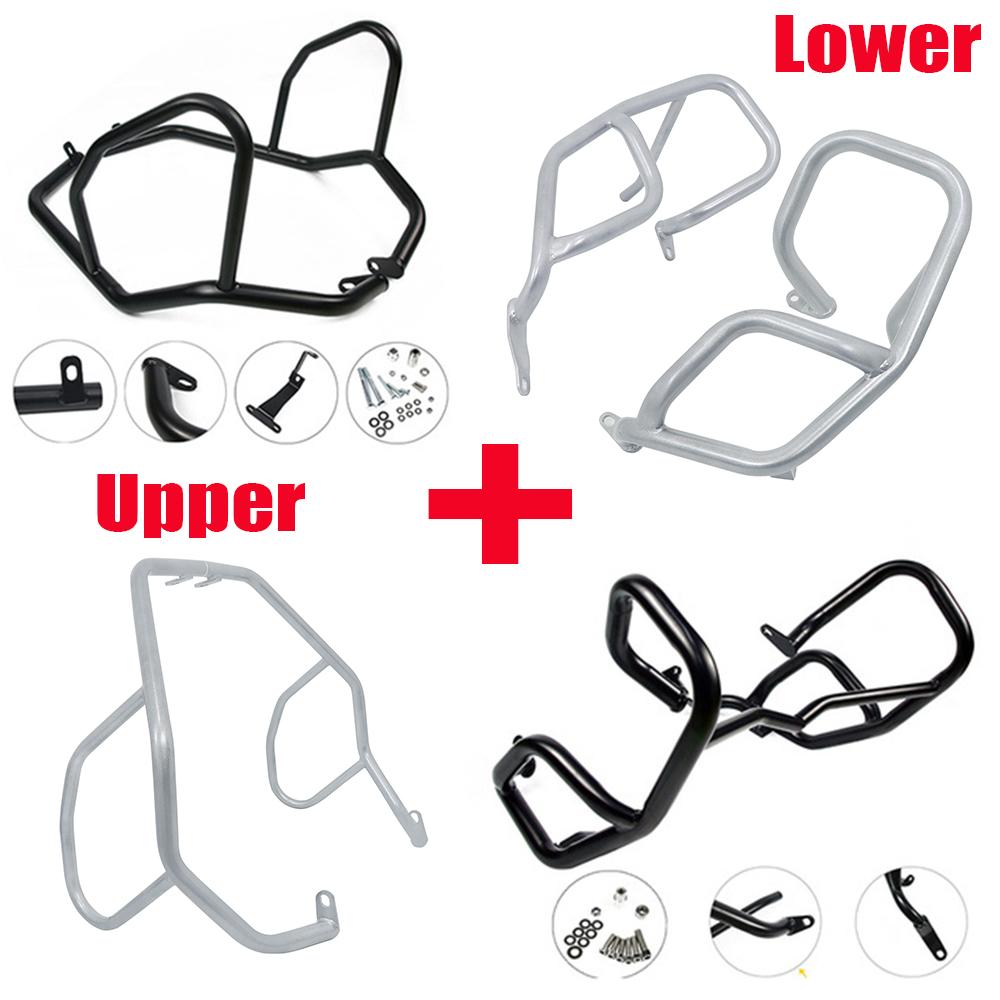 For BMW F750 GS F 850 GS 2017-2024 Motorcycle Accessories F850GS F750GS Engine Guard Crash Bars Bumper Protector Black Silver