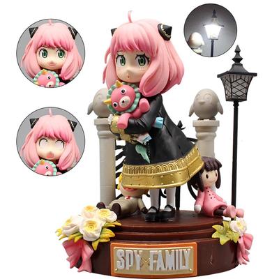 SPY×FAMILY figure GK Anya Forge Street Lamp Luminiscenční anime Periferie Figurky Modelky Hračky Sběratelské panenky Modelky Dárky pro děti