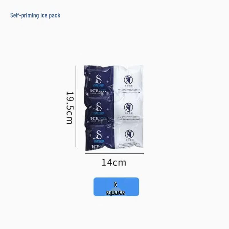 Reusable Self-Absorbing Ice Packs