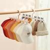 6Pegs Plastic Clothes Drying Hangers Windproof Clothing Rack 6 Clips Sock Laundry Airer Hanger Underwear Socks Storage Holder