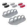 1 Pair Workout Grips Multifunctional Weight Lifting Rubber Gym Grips for Barbell and Dumbbell