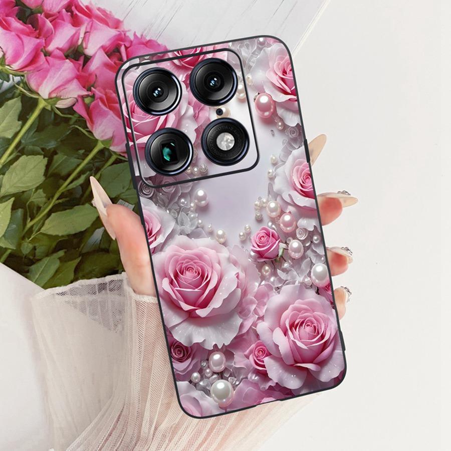 For Motorola Signature 2026 Case Luxury Butterfly Painted Shell Soft Silicone Cover For Moto X70 Air Pro Phone Funda 6.8''