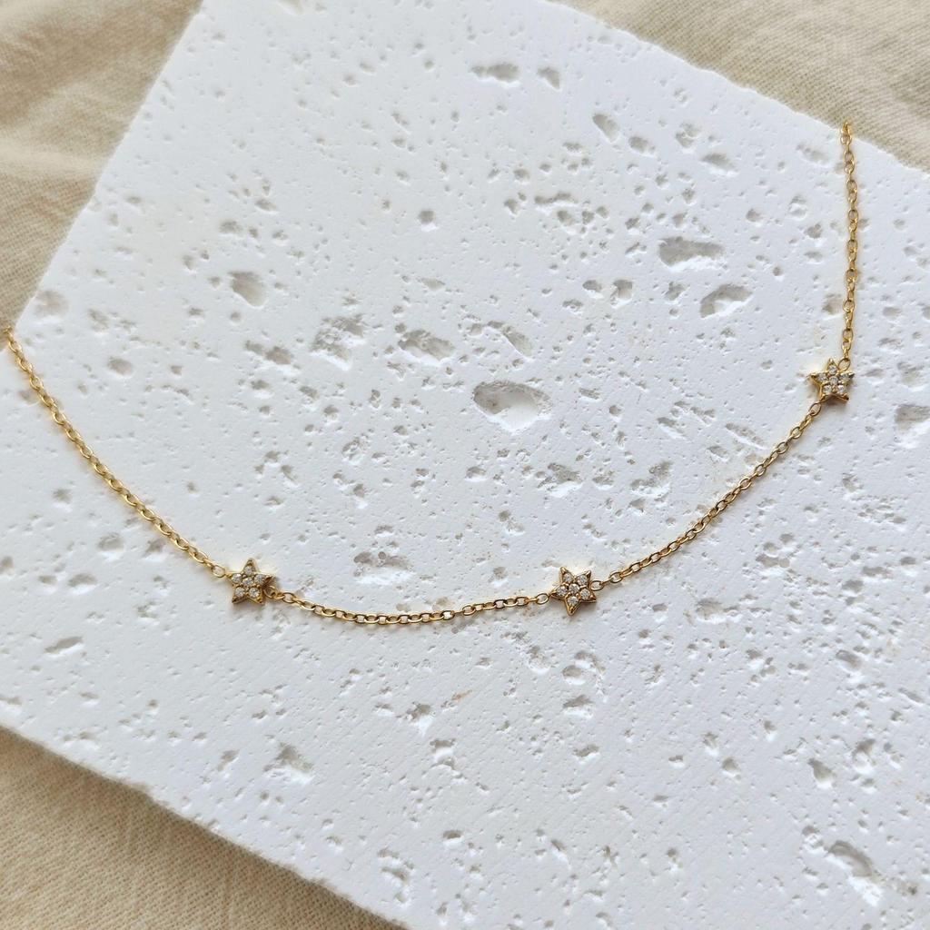 European Gold Star Crystal Zircon Anklet for Women - Light Luxury Fashion Jewelry