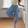 2026 Summer Loose Long Pants Women Trousers Pleated High Waist Trousers Solid Casual Wide Leg Bloomers Women Dance Lantern Pants