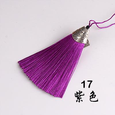 5Pcs 8cm Fish Mouth Tassel - DIY Fringe Trim for Handbag Fragrant Sachet Chinese Traditional Decorative Pendant for Costume Fan
