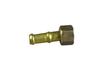 BS 13 Brass Connector, Diameter 12.5, M20x1.5 Nut, Sprayer