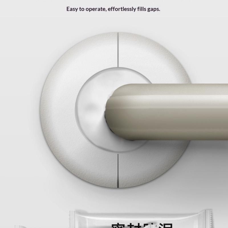 6Pcs Air Conditioning Hole Waterproof Seal Mud Reusable Wall Hole Sealing Putty Anti Rodent Pipeline Gap Filler For Wall Repair