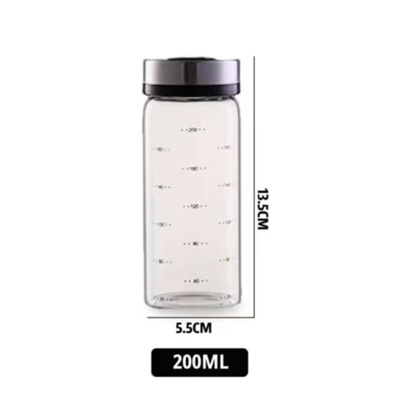 Ruhan Glass Seasoning Jar Set