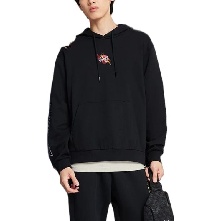 Li Ning Sports Trendy Collection Sweatshirt Unisex Black AWDS921-3
