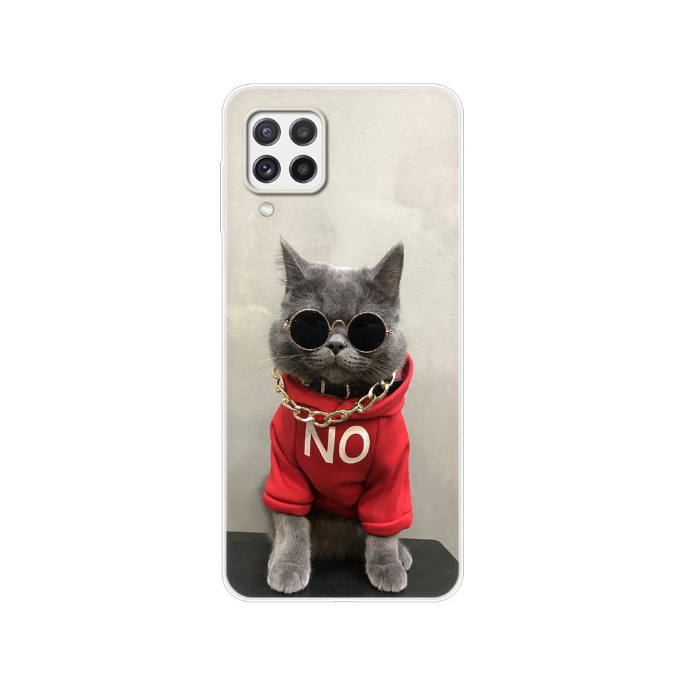Do Samsung A22 etui tylna obudowa telefonu do Samsung Galaxy A22 A22S 5G 4G GalaxyA22 A 22 zderzak miękkie etui silikonowe Tpu Funda Bag