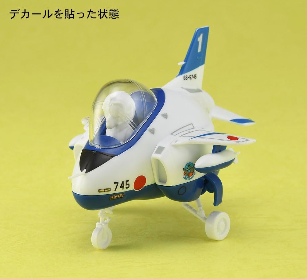 Hasegawa Egg Plane Aircraft Japan Air Force Blue Impulse Plastic Model TH13 Self-Defense T-4 Non-scale