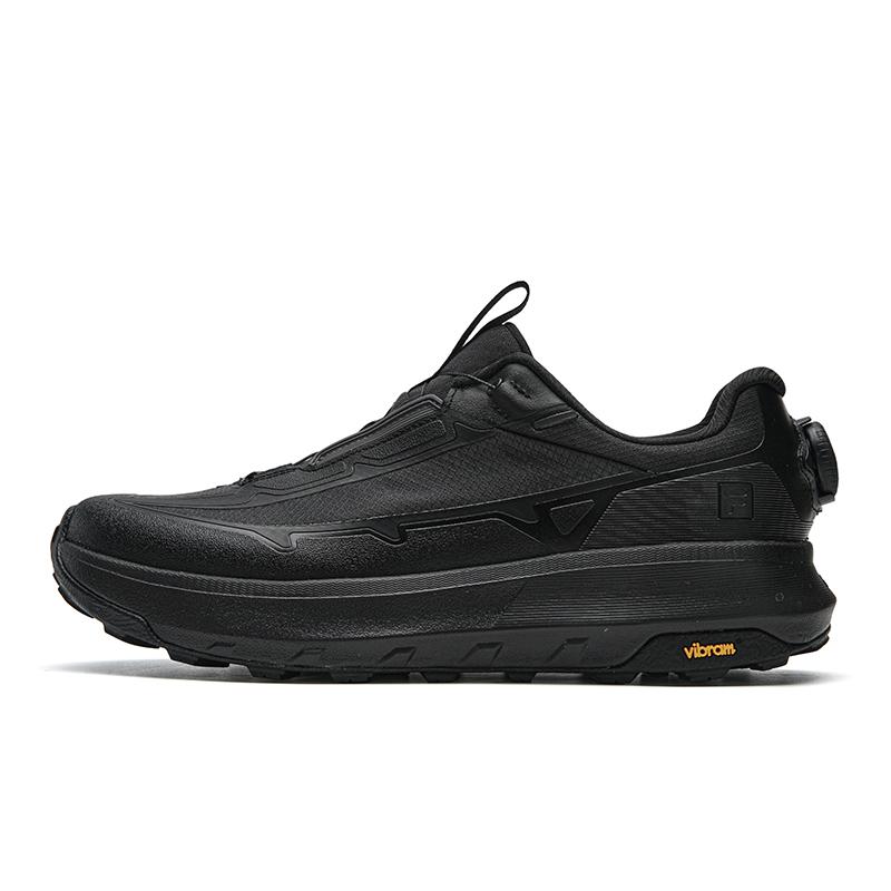 FILA BOA EXPLORER 3 Амортизация Нескользящие Устойчивые к истиранию Покрытие Легкие Низкие Наружные Ботинки Мужские Черные A12M621201FBK 43
