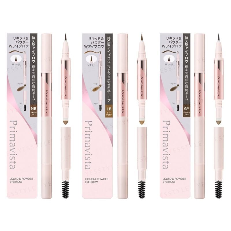Sofina - Primavista Style Lock Eyebrow Liquid & Powder