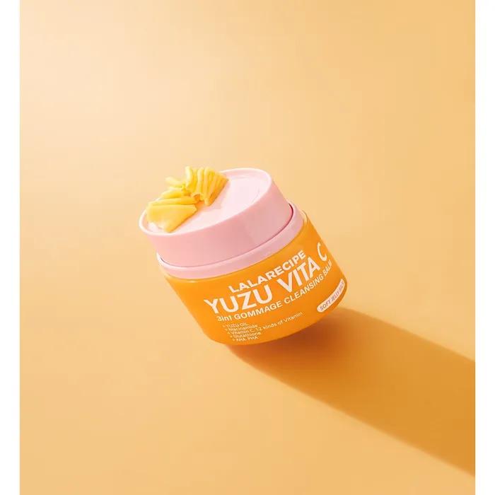 Lala Recipe Yuzu Vita C Gommage Cleansing Balm