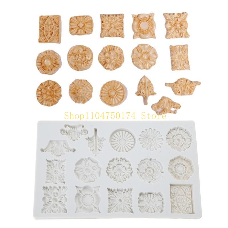 Stone Green Bean Cake Chocolate Cake Fondant Mold Diy Baking Manual Dripping Mold Food Grade Silicone Fondant Mould,New Year Gif China Mainland