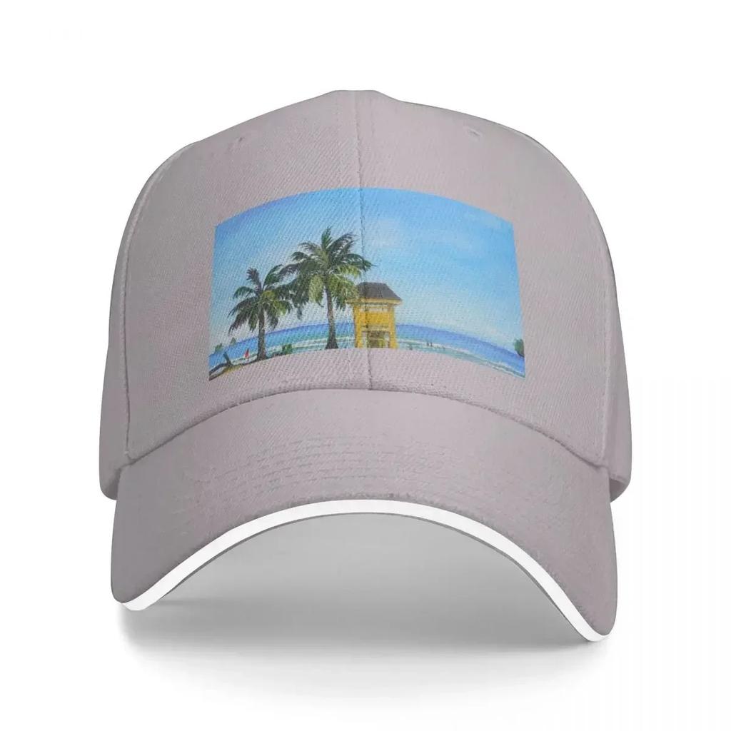 Maracas Beach Guard Hut Baseball Cap Sun Cap Sun Hat For Children Fluffy Hat For Girls WoUnisexs