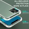 Shockproof Armor Clear Soft TPU Case For iPhone 11 Pro Max SE X XS XR 6 6S 7 8 6SPlus 7Plus 8Plus Silicone Strong Airbags Phone Back Cover Shell Coque