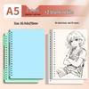 Morandi Detachable Student Sketchbook - Thick, Comfortable, Colorful Art Drawing Pad