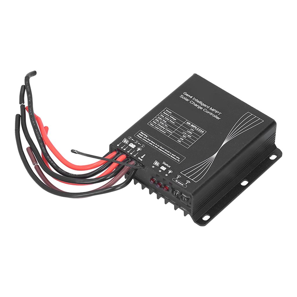 12V 10A 130W MPPT Solar Charge Controller Discharge Regulator IP67 Protection for Household RV Boat
