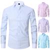 Men’s French Style Twill Long Sleeve Dress Shirt