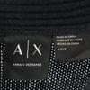 Armani Exchange Langarm Schalkragenpullover S Weinrot x schwarz Strick Herren Gebraucht