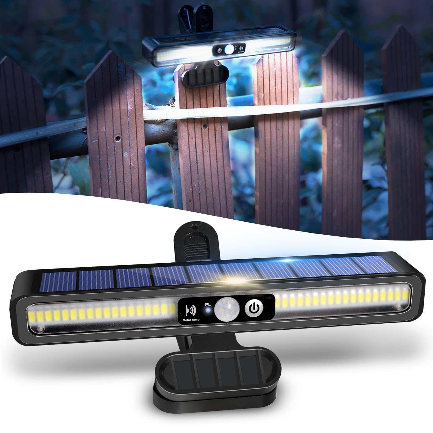 

Вуличний сонячний датчик Сонячне 3 освітлення Автоматичне Без електрики Датчик руху Вуличний охоронний ліхтар для та Паркування Живлення та Тайфуни Денне світло,