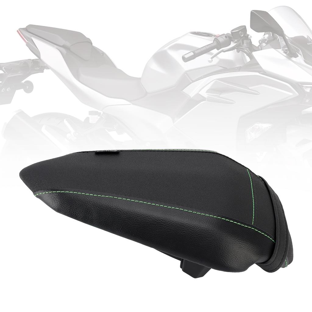 Rear Seat Passenger Cushion Flat Pu Fit Blackb For Kawasaki Ninja 500 Z500 24-25