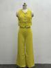 In Stock 2024 Summer Women's High-End Casual Two-Piece Set: European and American Style Long Pants