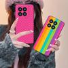 Pink Point Heart Mobile Phone Case for Xiaomi 15 14 13 12 Mi 11 T Ultra Lite Pro S X 5G Colorful Printing Cover Pretty Cover